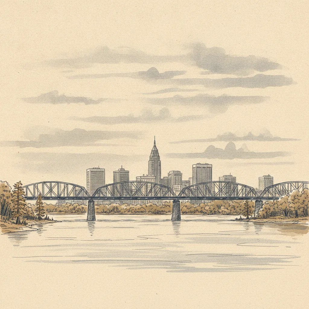 Shreveport skyline