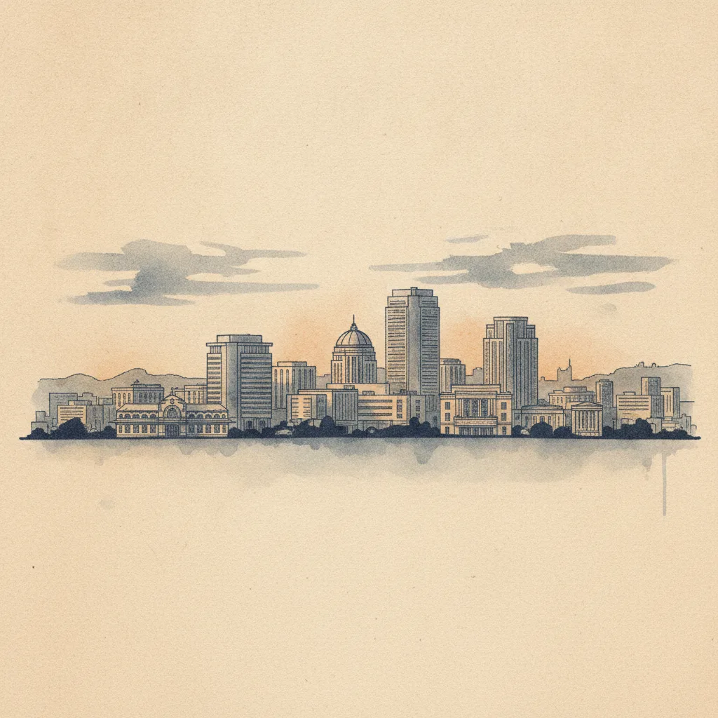 Silver Spring skyline