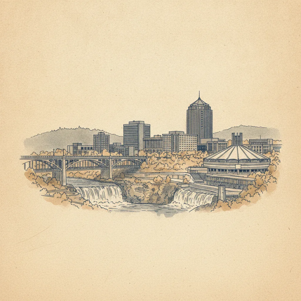 Spokane skyline