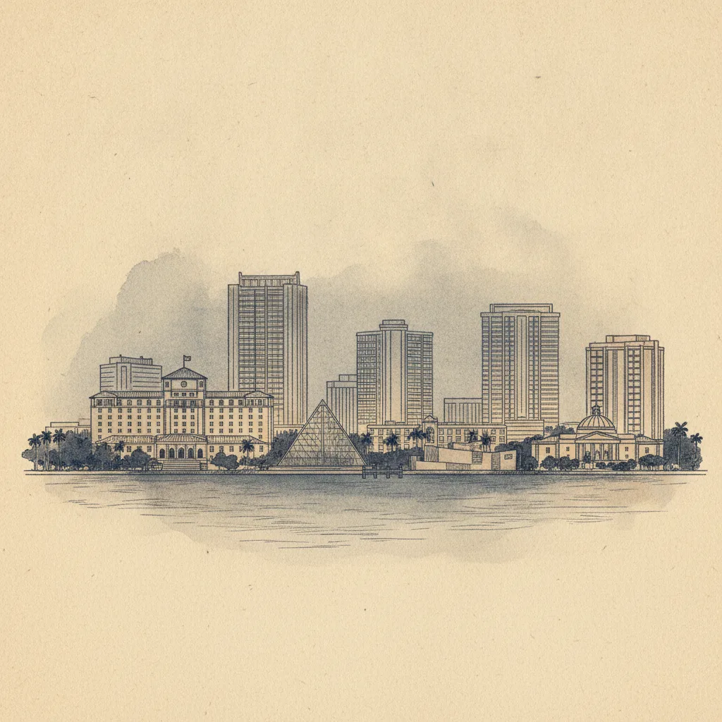 St. Petersburg skyline