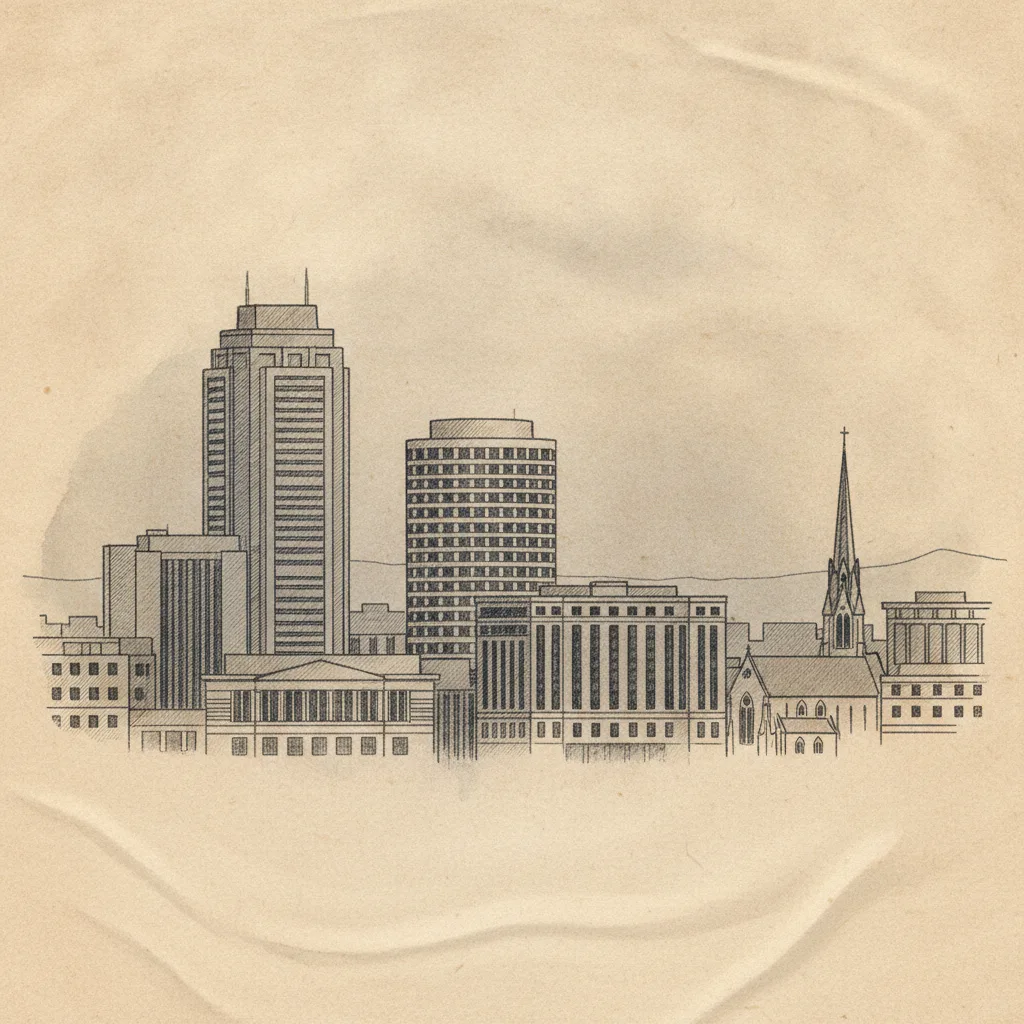 Stamford skyline
