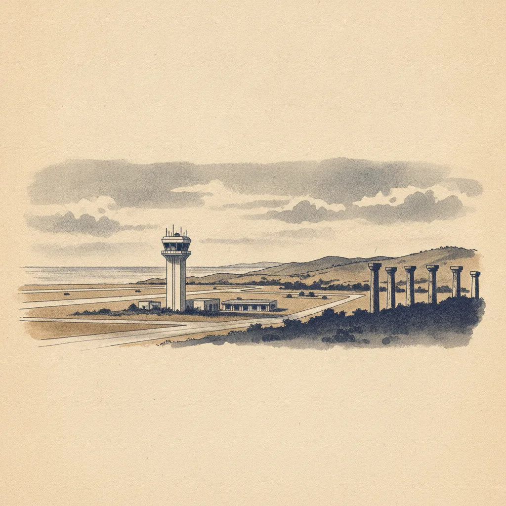 Tinian skyline