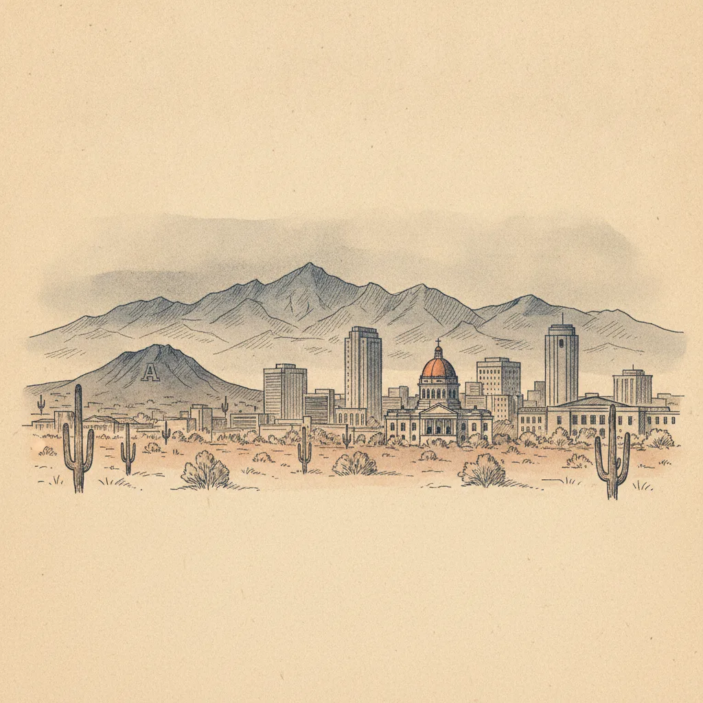 Tucson skyline