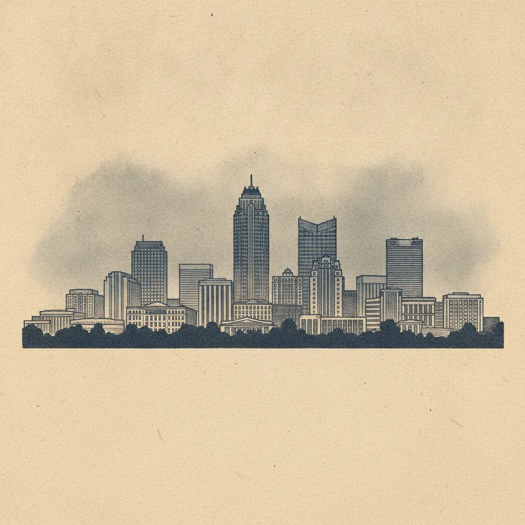 Tulsa skyline