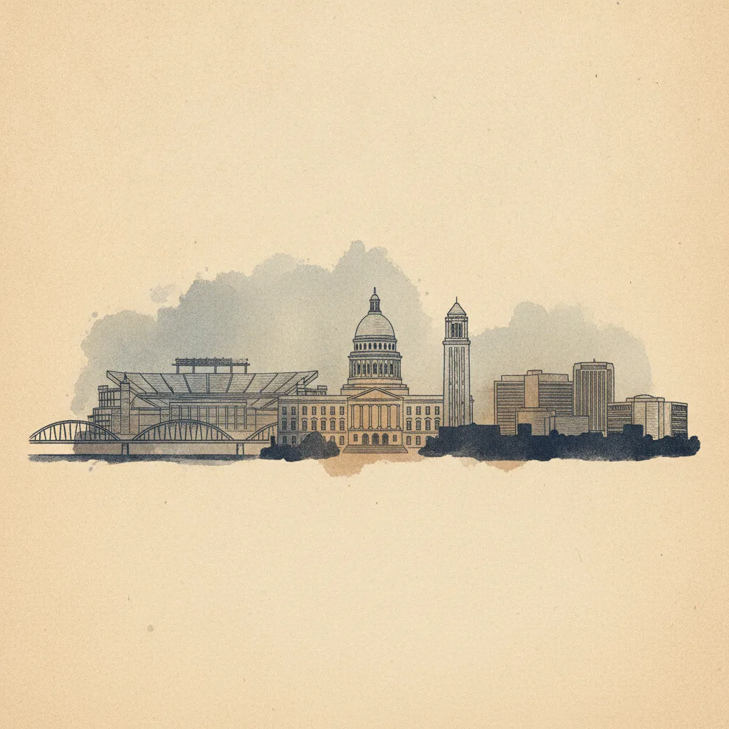 Tuscaloosa skyline