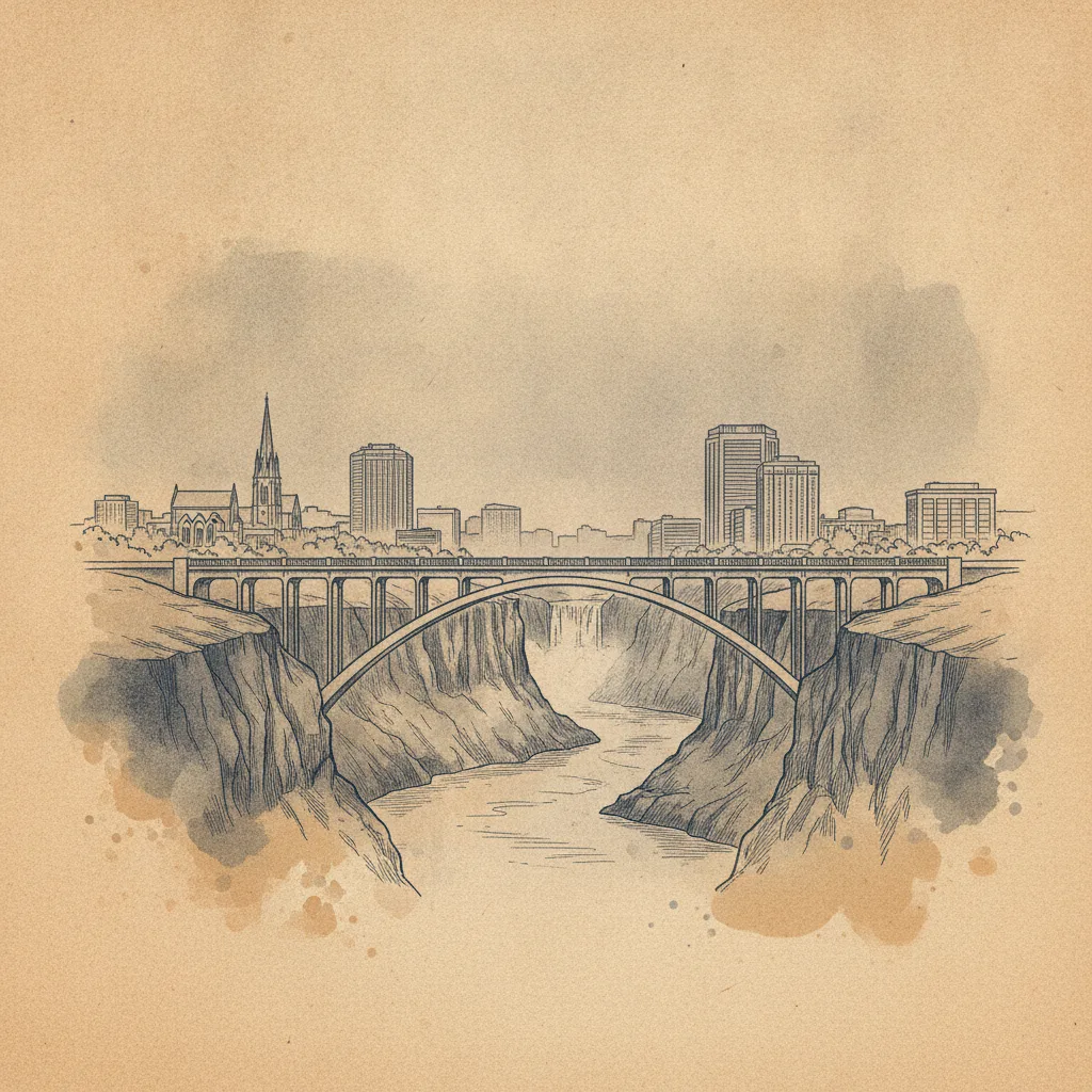 Twin Falls skyline