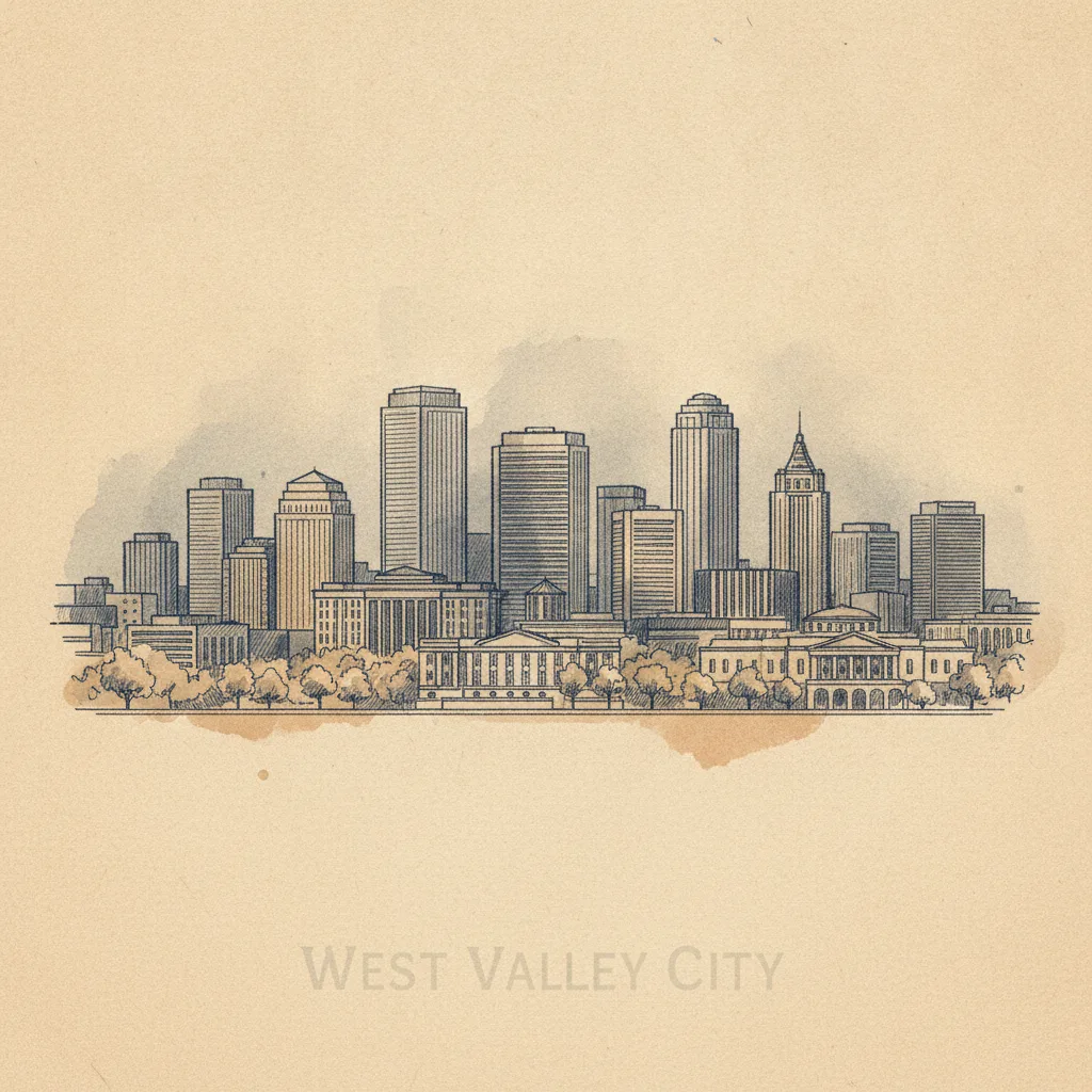 West Valley City skyline