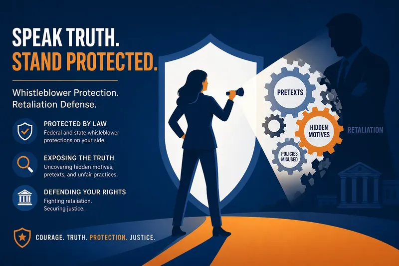 Illustration of wrongful termination and employment rights advocacy